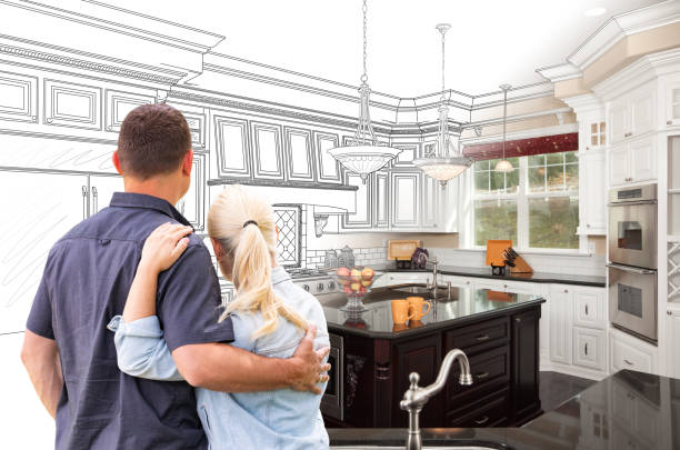 Professional Countertop Replacement technician working in Elmwood, WI